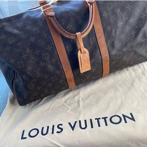Louis Vuitton duffel bag